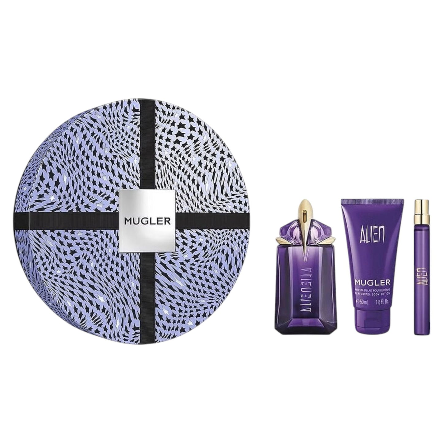 Set Thierry Mugler:  + Alien, Hydrating, Body Lotion, 50 ml +