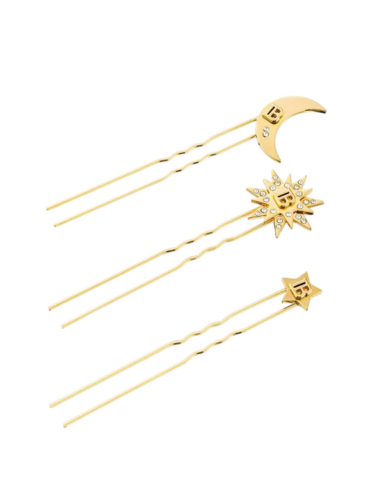 Set Trio, Balmain, Limited Edition, Hair Pin, 3 pcs