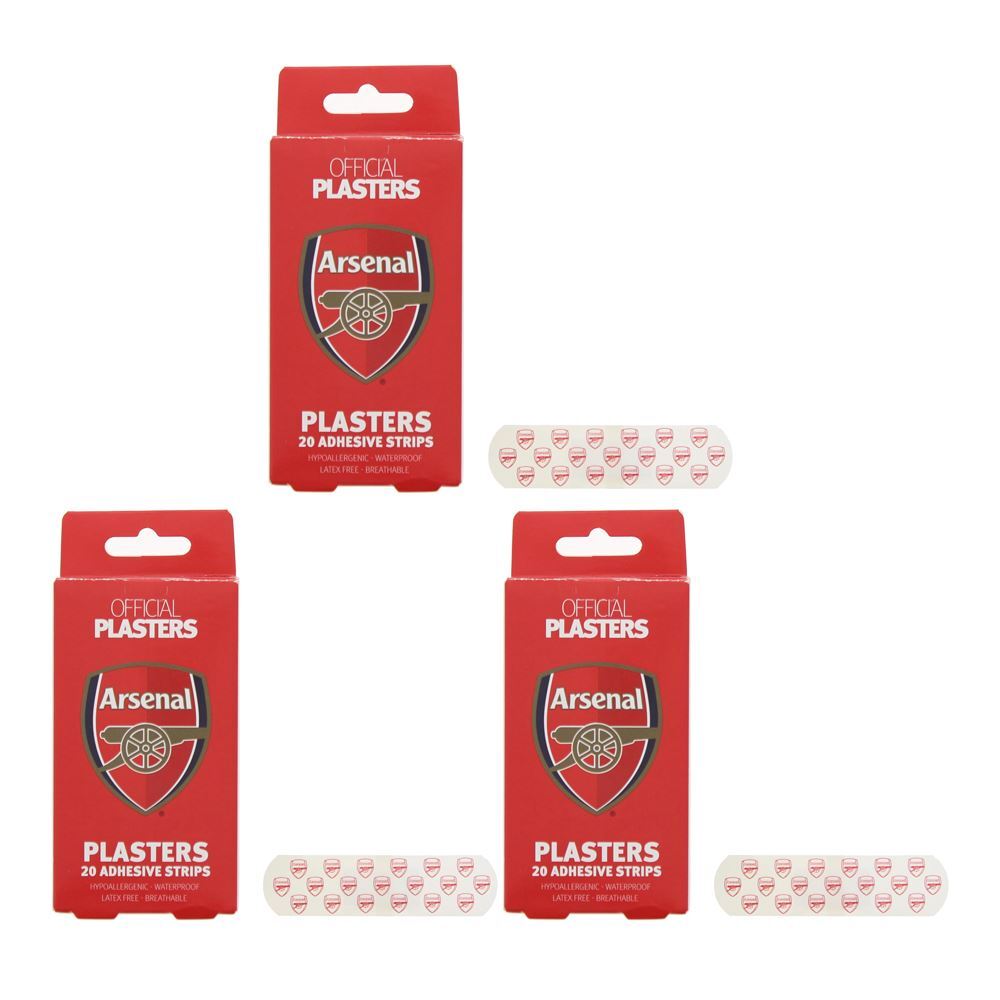 Set Trio, Epl, Arsenal, Wound Dressings, Body, 20 pcs