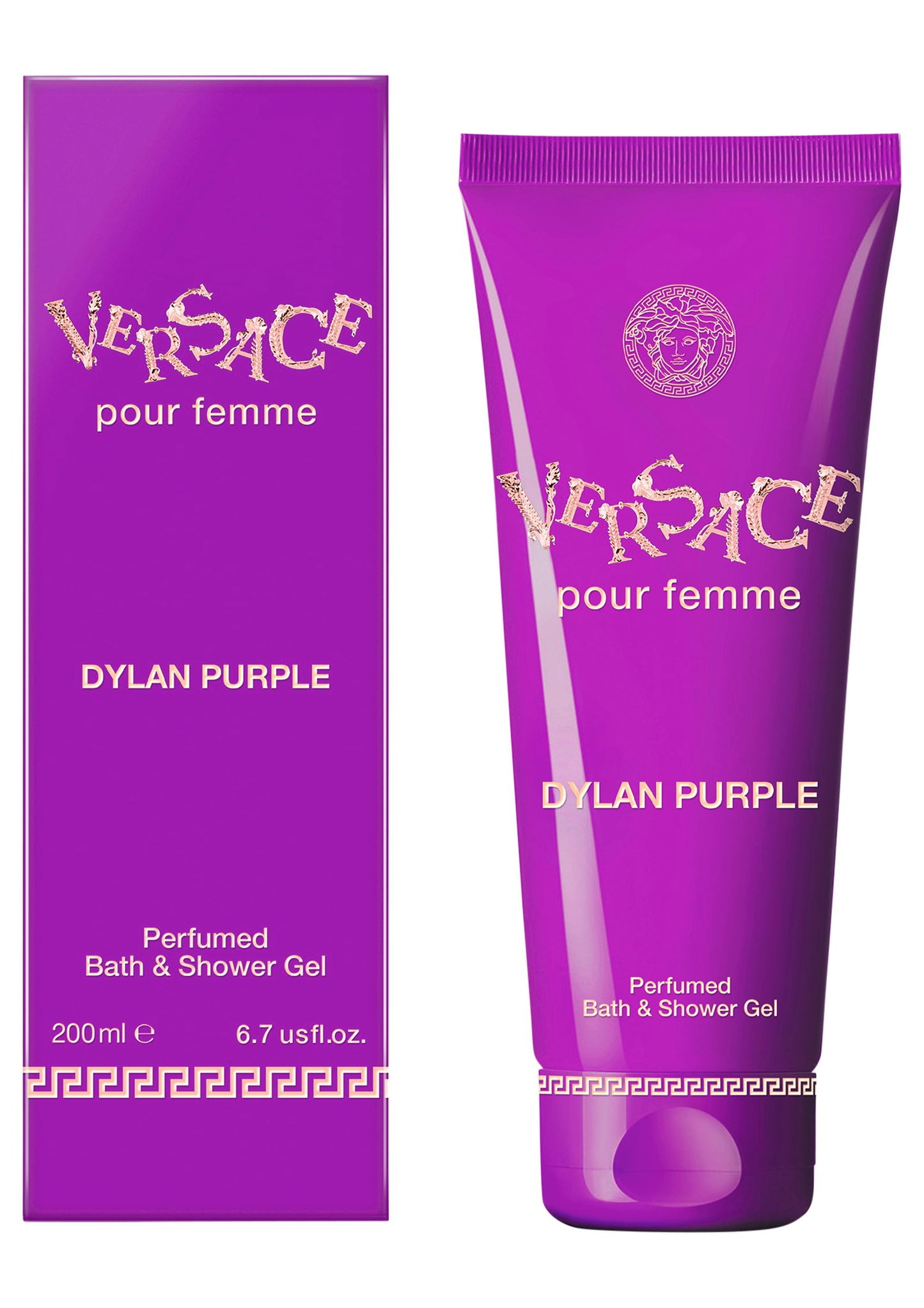 Versace, Dylan Purple, Shower Gel, For All Skin Types, 200 ml