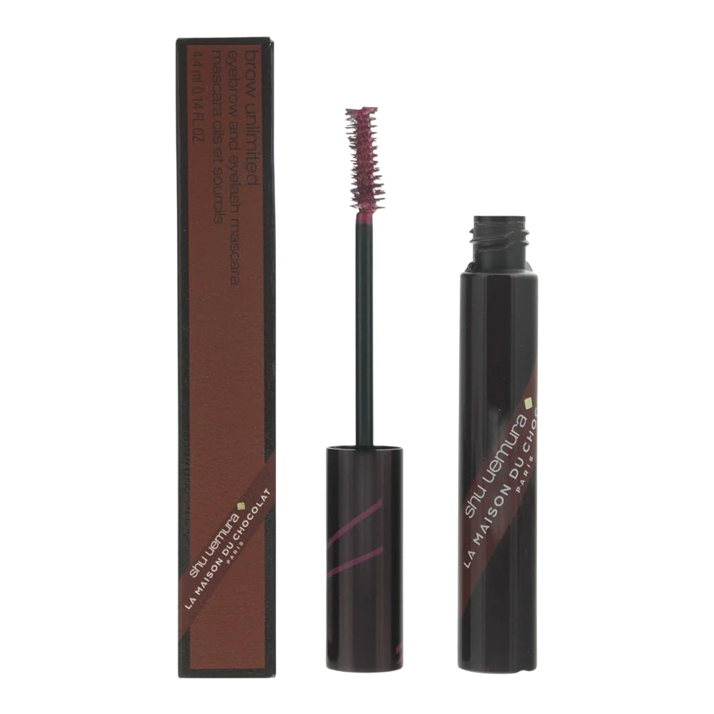 Shu Uemura, Unlimited, Waterproof, Mascara, La Maison Du Chocolat Cassis Violet, 4.4 ml