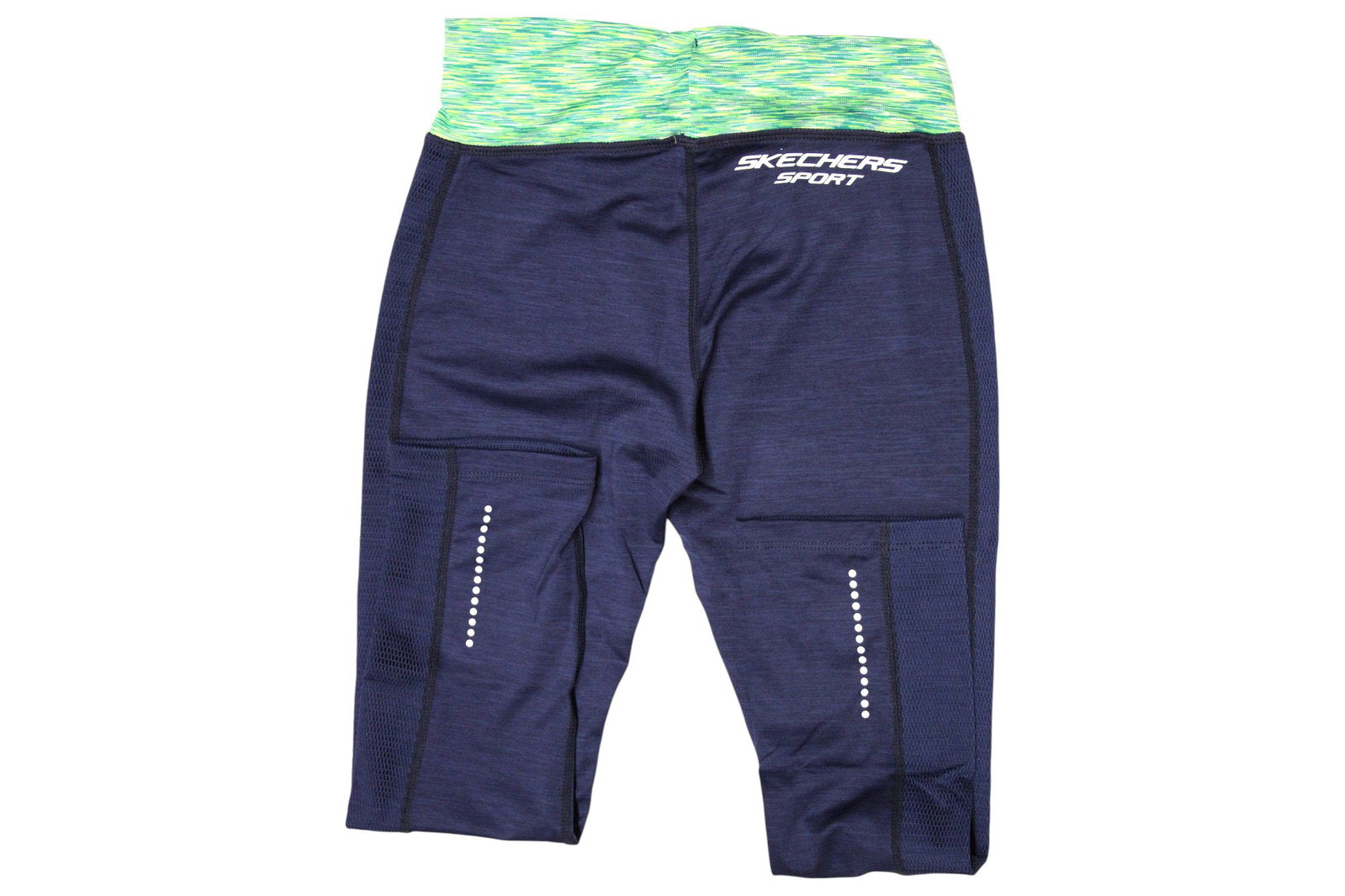 Skechers, Kaylee Deep, Sports Women Synthetic Leggings, Navy, Size 8 - view 2