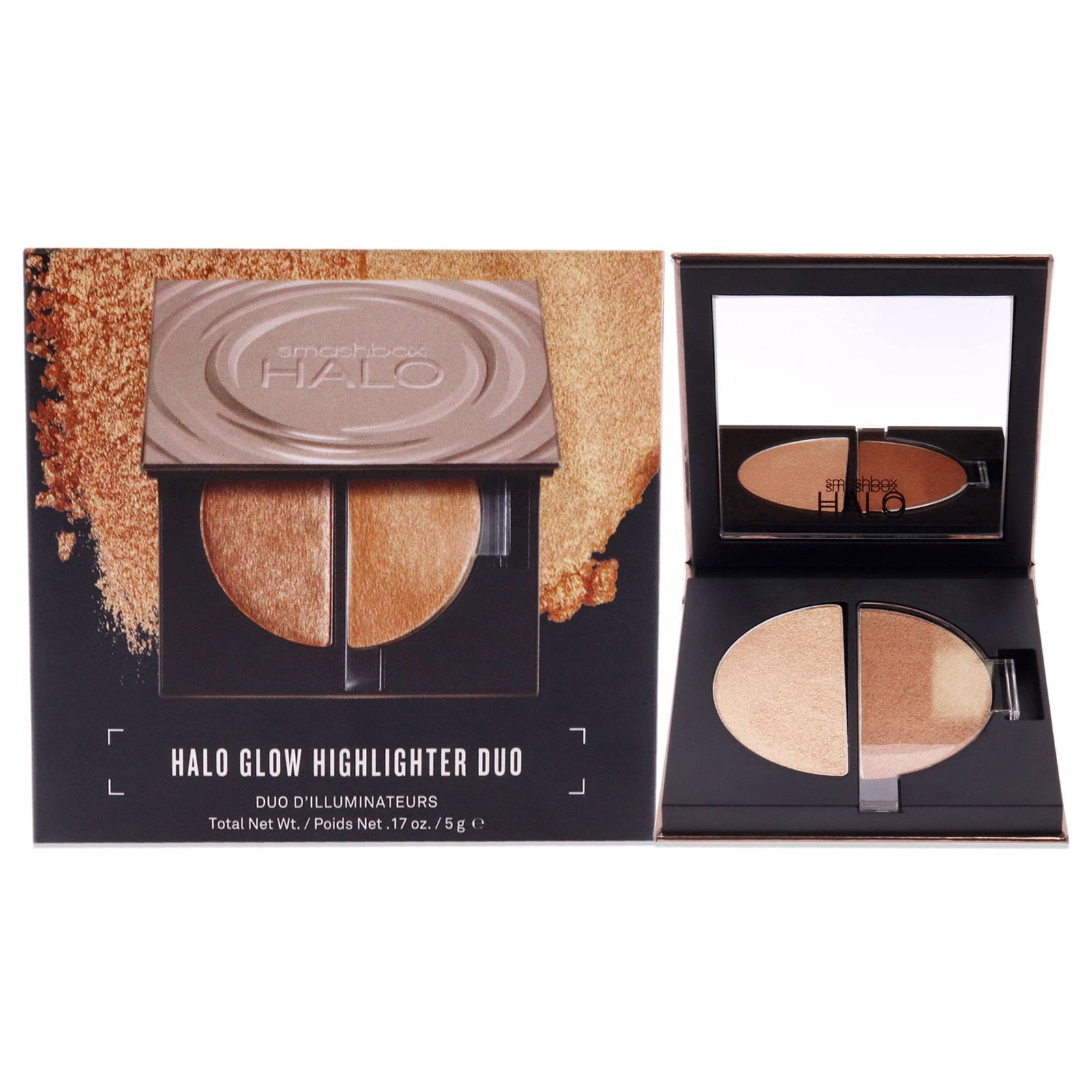 Smashbox, Halo Healthy Glow, Illuminating, Highlighter Palette, Golden Pearl, 5 g - view 2