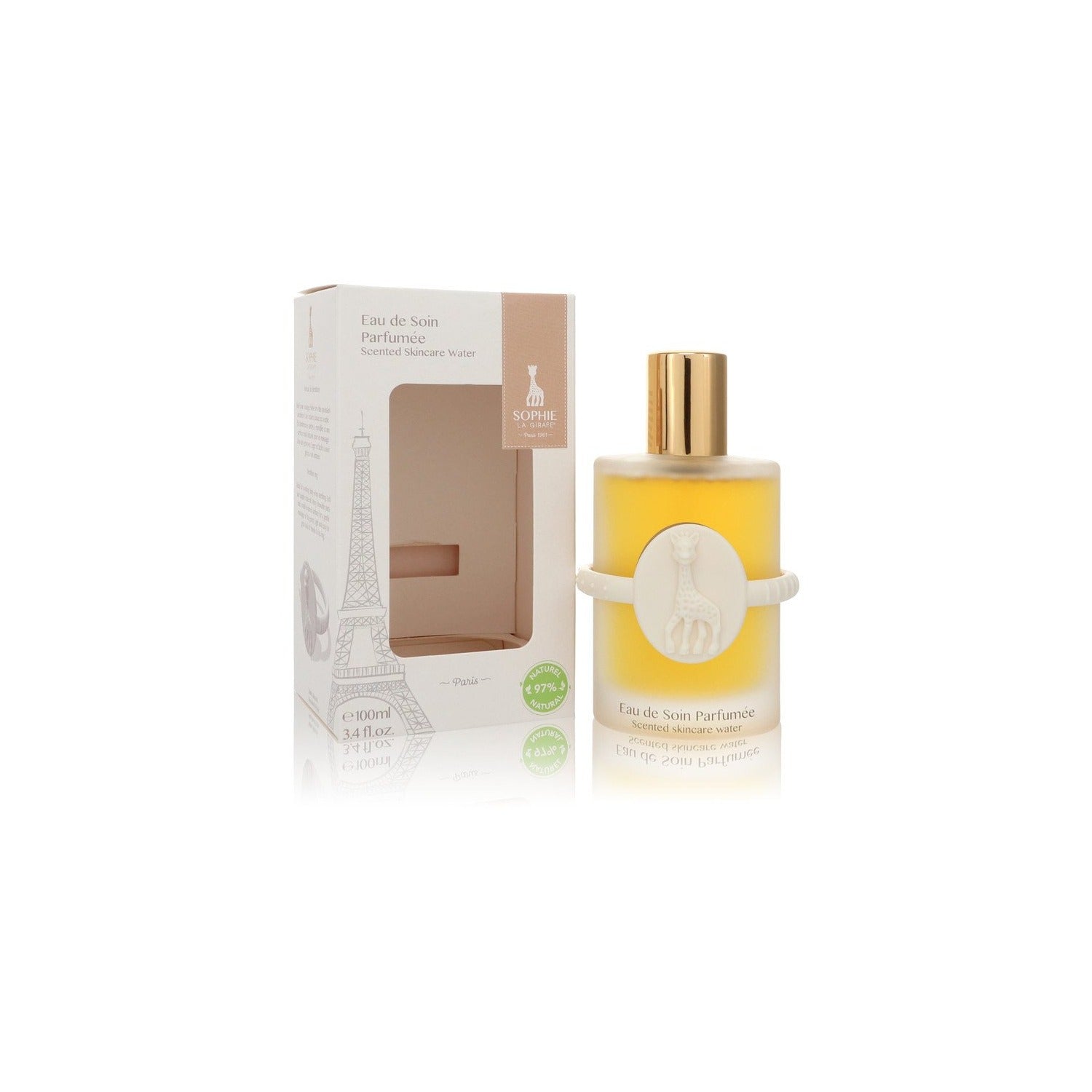 Sophie la Girafe, La Girafe, Peach, Vanilla, Orange Blossom, Jasmine & Musk, Fragrance Water, 100 - view 2