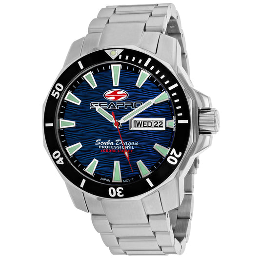 Seapro Hombre Buzo Dragón Edición Limitada 1000 Metros