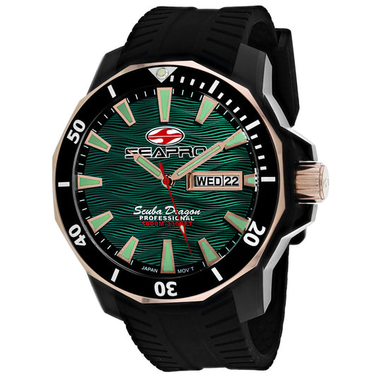 Seapro Hombre Buzo Dragón Edición Limitada 1000 Metros