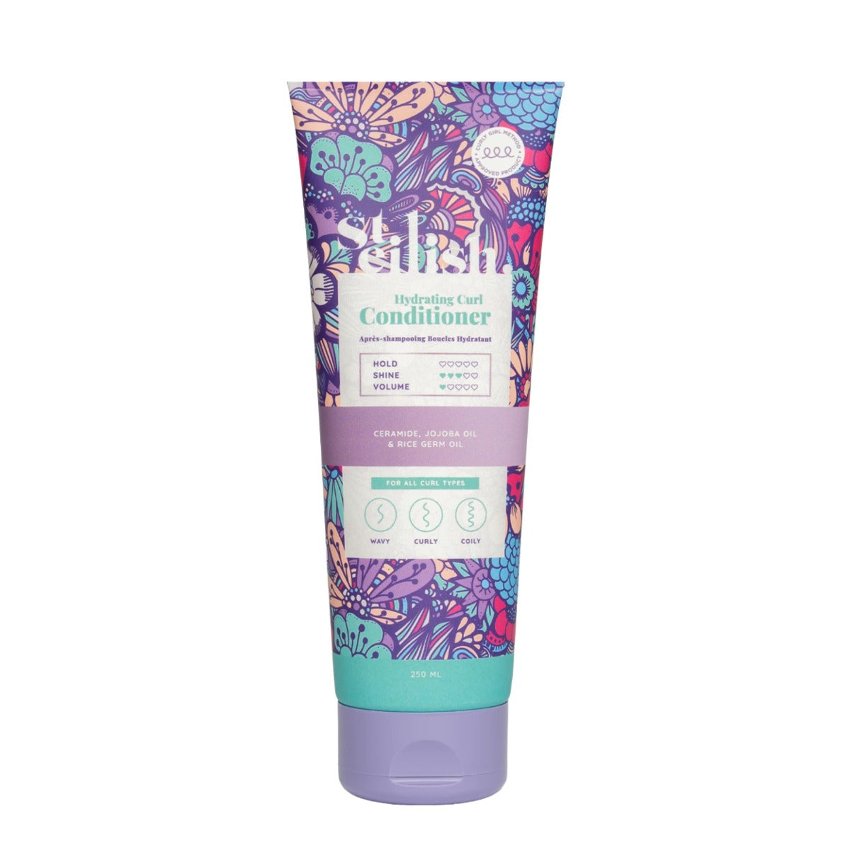 Steilish, Hydrating Curl, Hair Conditioner, Hydrating & Smoothing, 250 ml