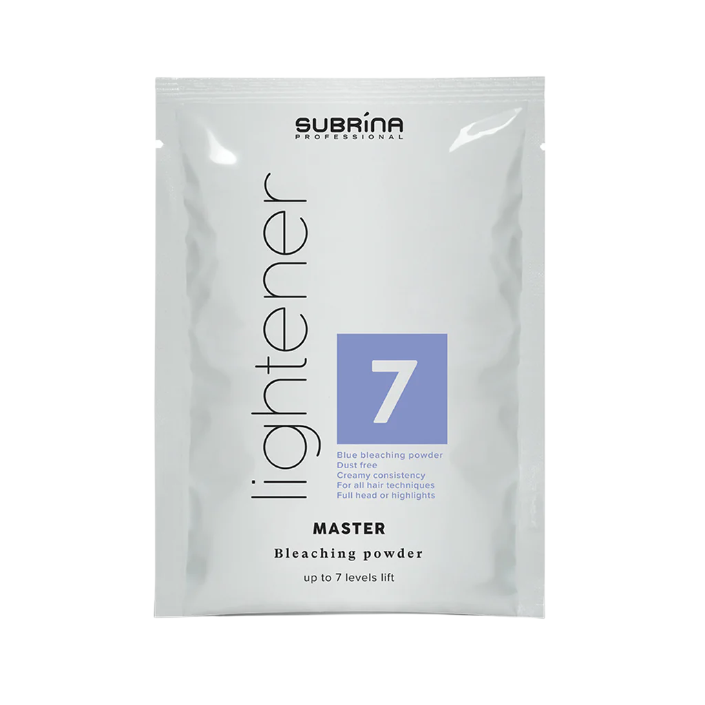 Subrina Professional, Lightener, Up to 7 Levels of Lift, Hair Oxidant Powder, 50 g