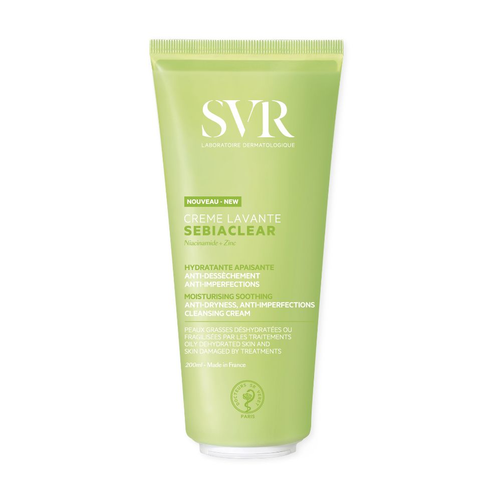 SVR, Sebiaclear, Moisturizing, Cleansing Cream, 200 ml