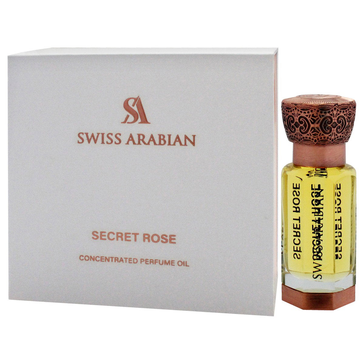 Swiss Arabian, Secret Rose, Perfume Oil, Unisex, 12 ml
