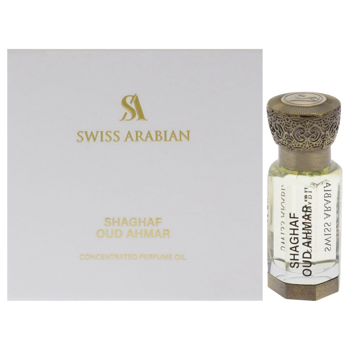Swiss Arabian, Shaghaf Oud Ahmar, Perfume Oil, Unisex, 12 ml