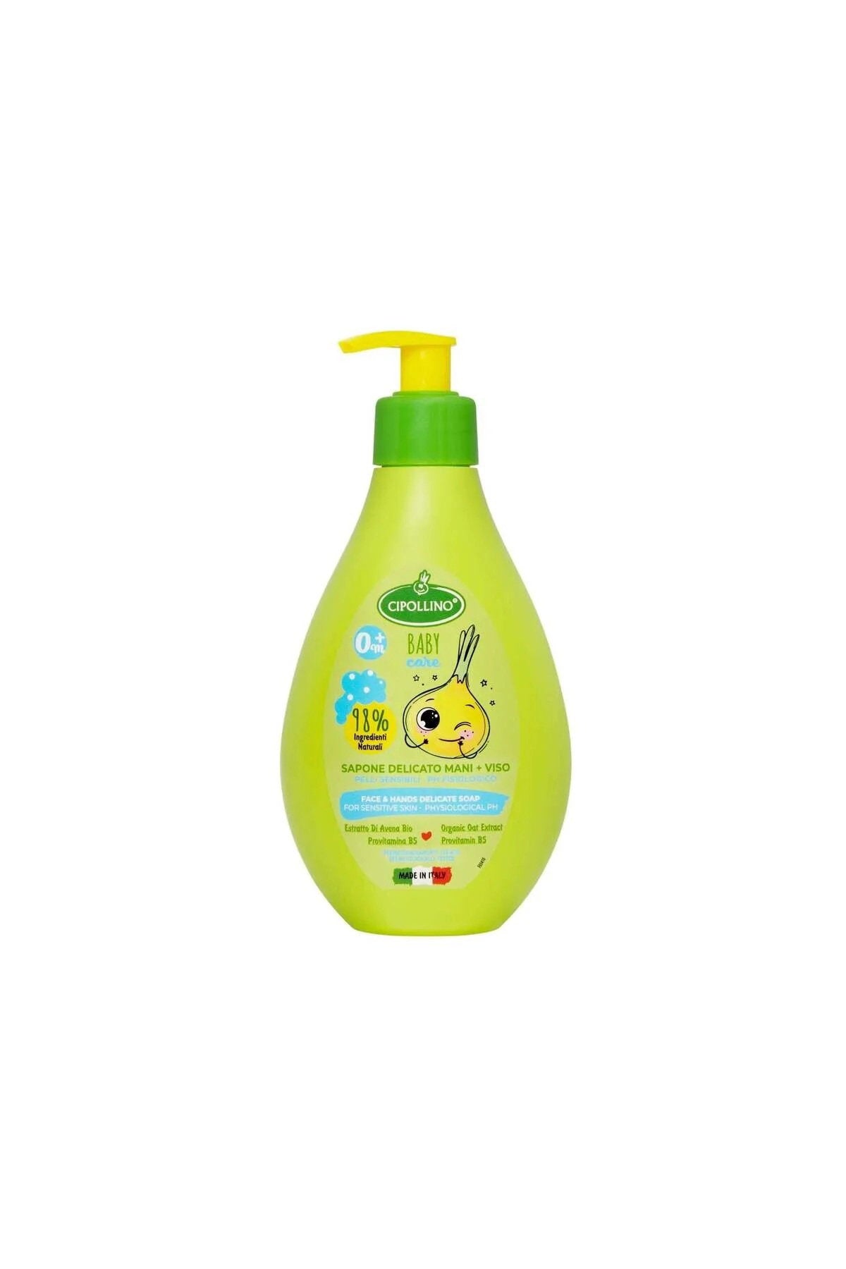 Cipollino, Baby Care, Cleansing & Hydrating, Liquid Soap, For Face & Hands, 250 ml