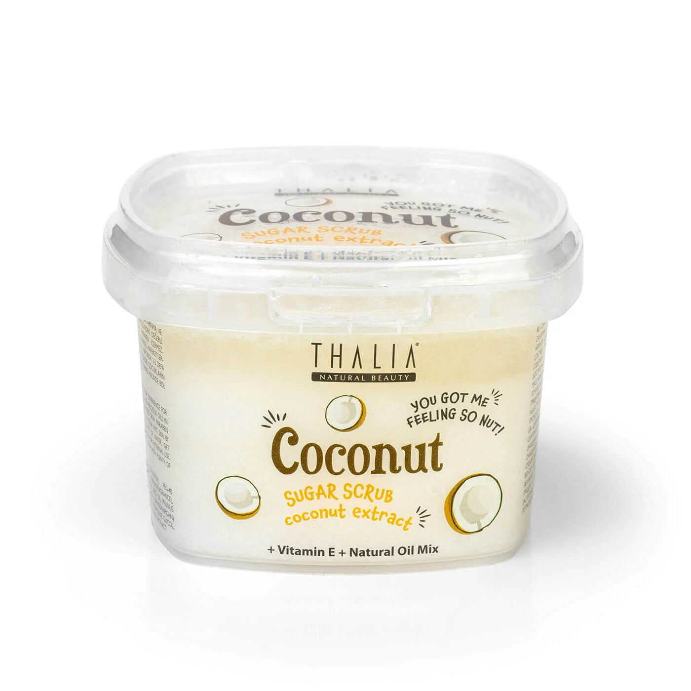 Thalia Natural Beauty, Coconut, Smoothing, Body Scrub, 300 ml