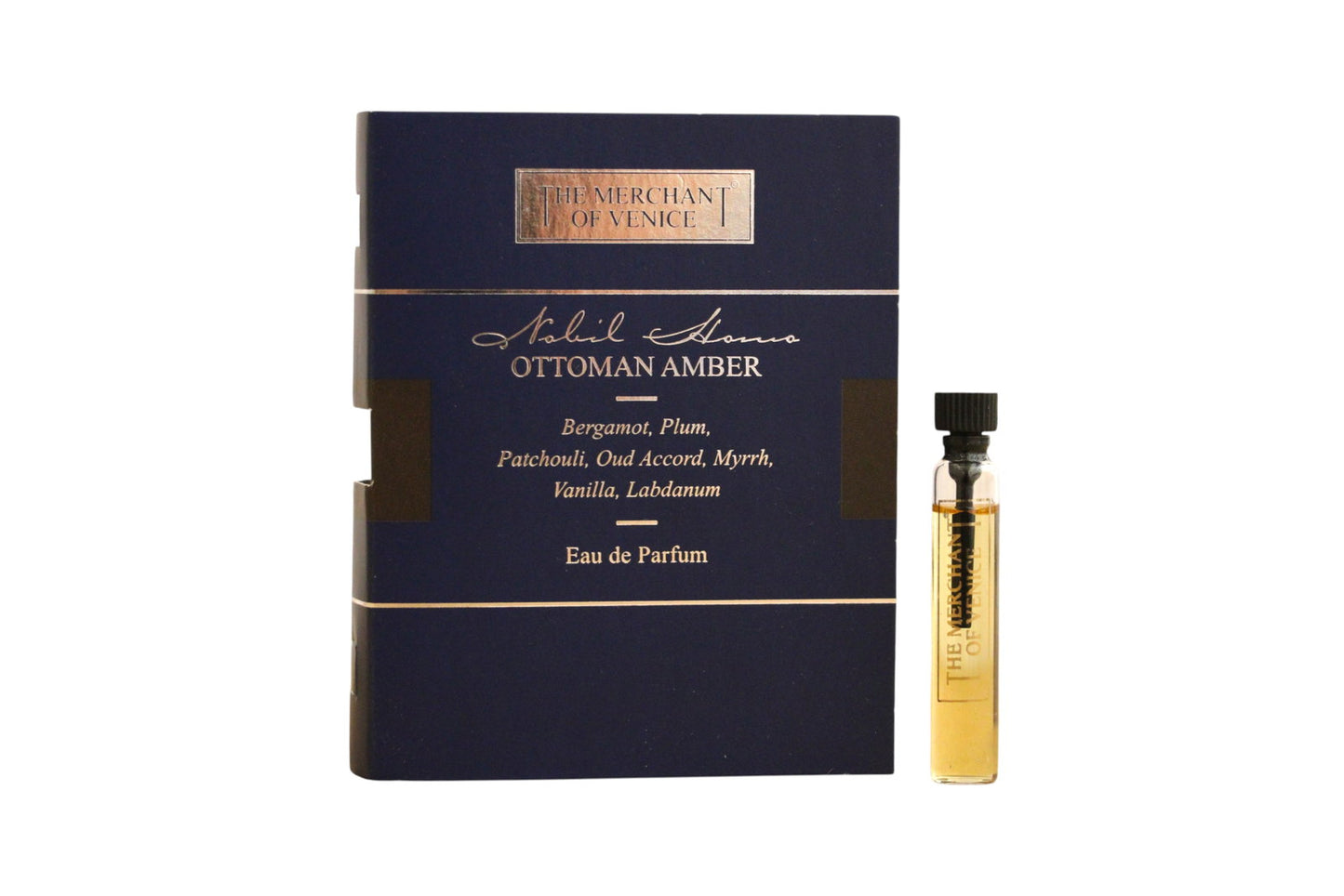 The Merchant Of Venice, Ottoman Amber, Eau De Parfum, For Men, 2 ml *Vial