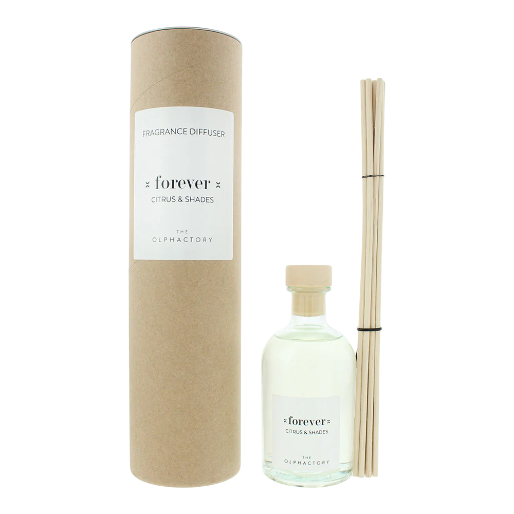 The Olphactory, Forever Citrus & Shades, Fragrance Sticks, Aroma Reed Diffuser, 250 ml