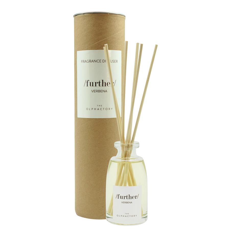 The Olphactory, Further Verbena, Fragrance Sticks, Aroma Reed Diffuser, 100 ml