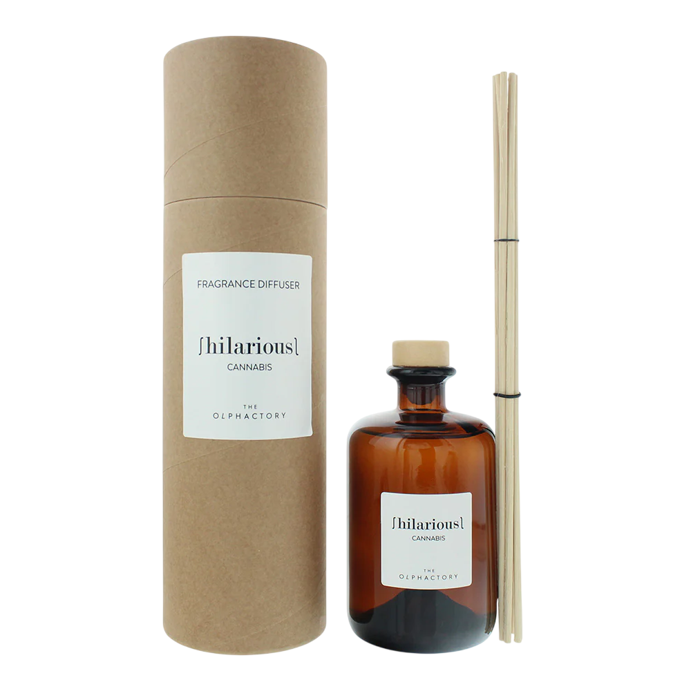 The Olphactory, Hilarious Cannabis, Fragrance Sticks, Aroma Reed Diffuser, 500 ml