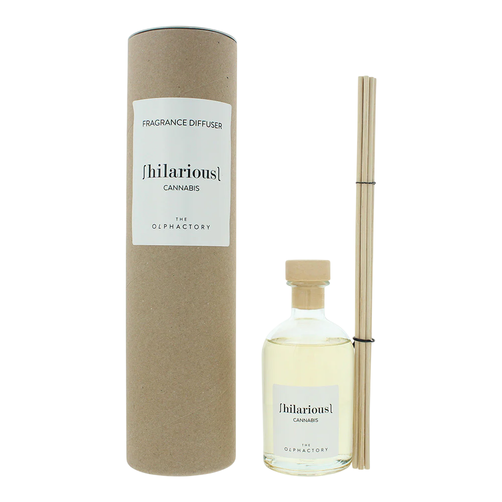 The Olphactory, Hilarious Cannabis, Herbal, Aroma Reed Diffuser, 250 ml