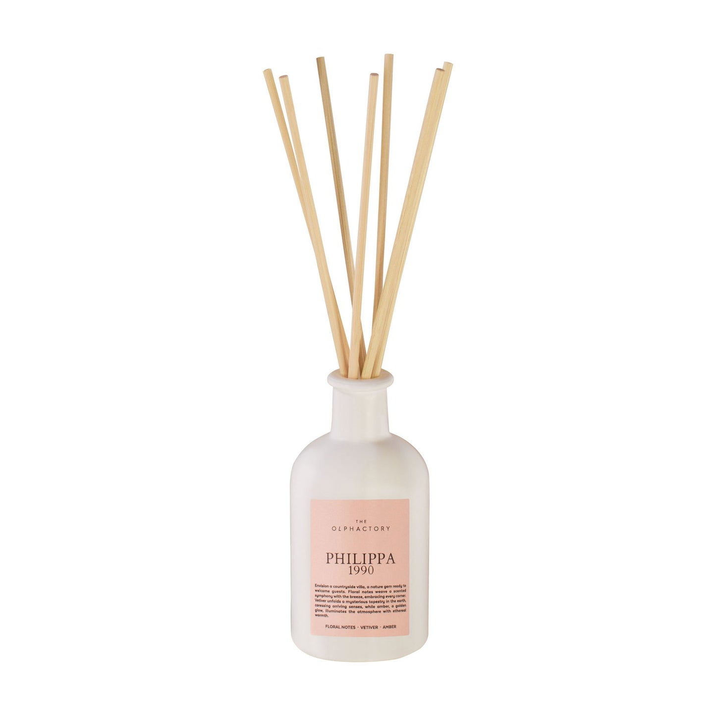 The Olphactory, Philippa 1990, Fragrance Sticks, Aroma Reed Diffuser, 250 ml