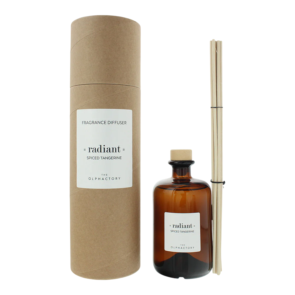 The Olphactory, Radiant Spiced Tangerine, Fragrance Sticks, Aroma Reed Diffuser, 500 ml