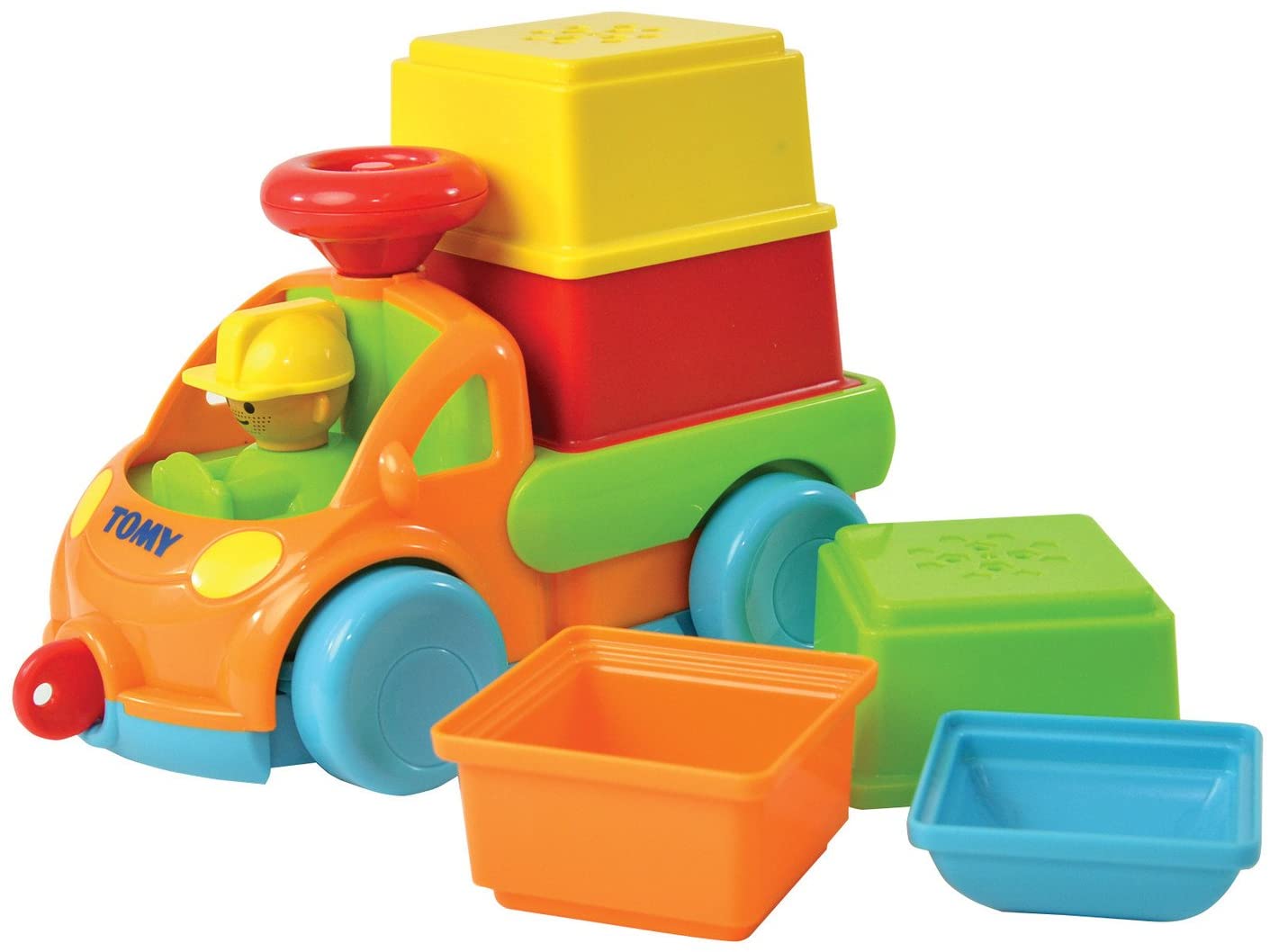 Tomy, Toomies, Cars Playset, Stacking Toy With Sounds, For Boys