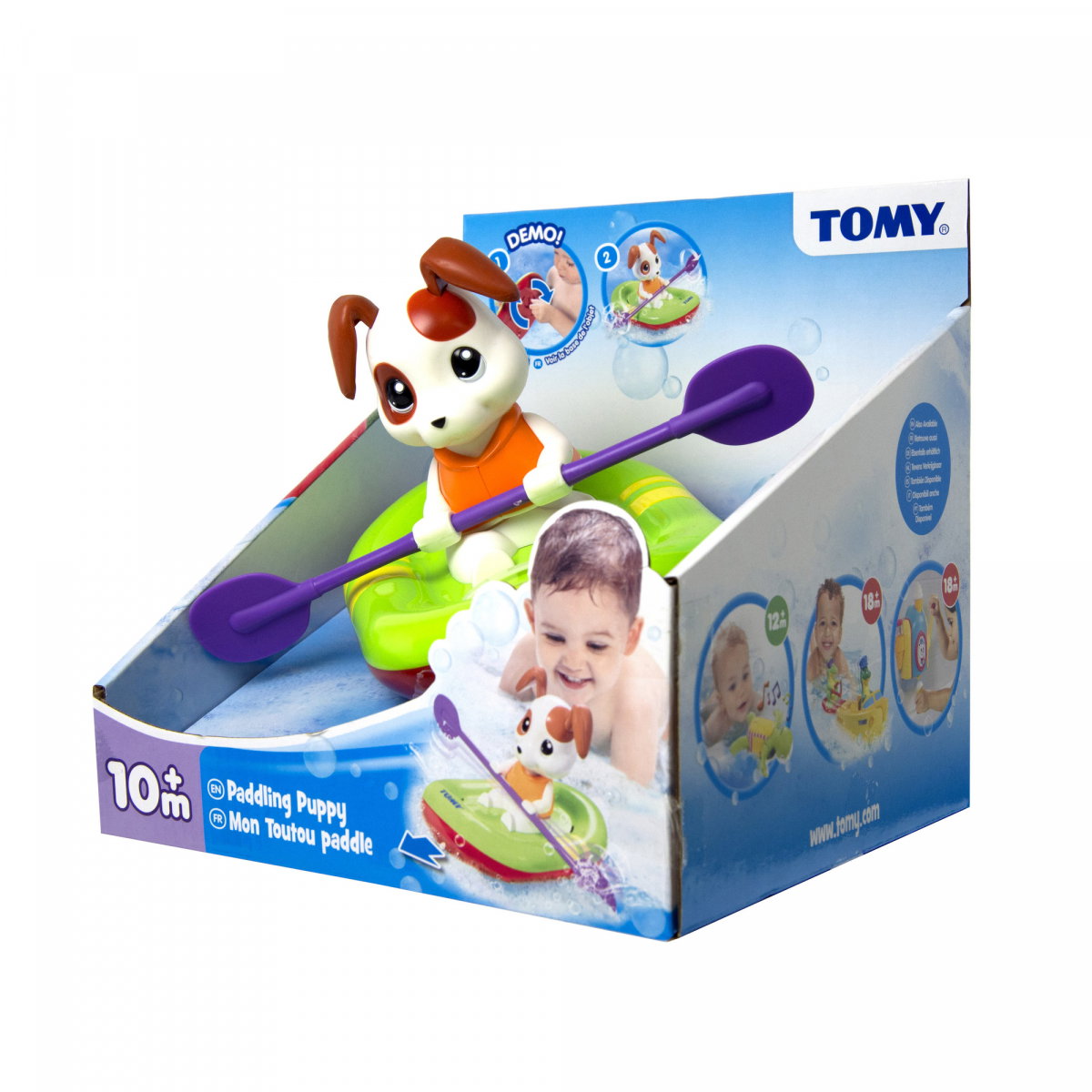 Tomy, Toomies, Paddling Puppy, Bath Puppy, Unisex, 10+ months - view 2