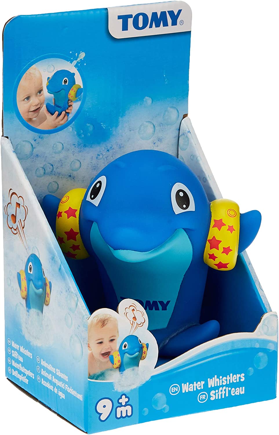 Tomy, Toomies, Water Whistlers Siffl`Eau, Bath Dolphin, Unisex, 9+ months - view 2