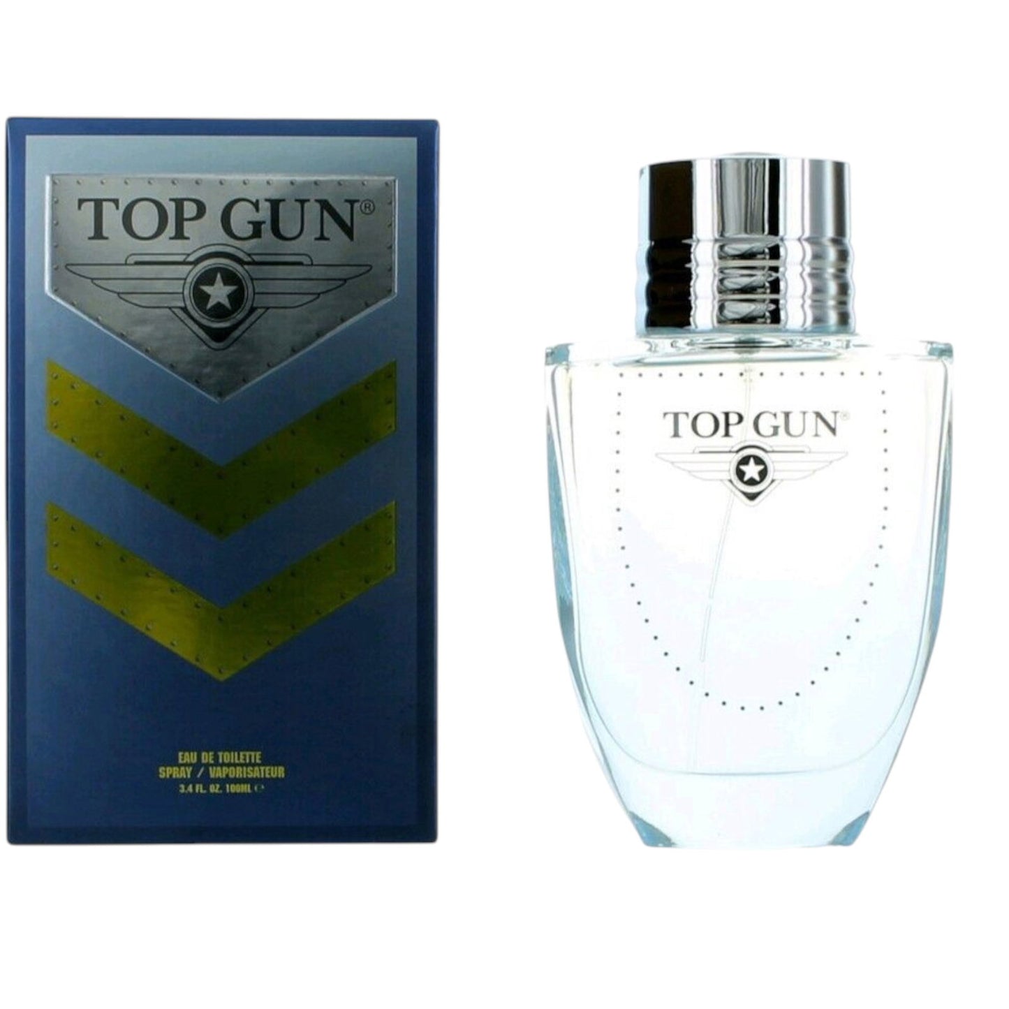 Top Gun, Chevron, Eau De Toilette, For Men, 100 ml