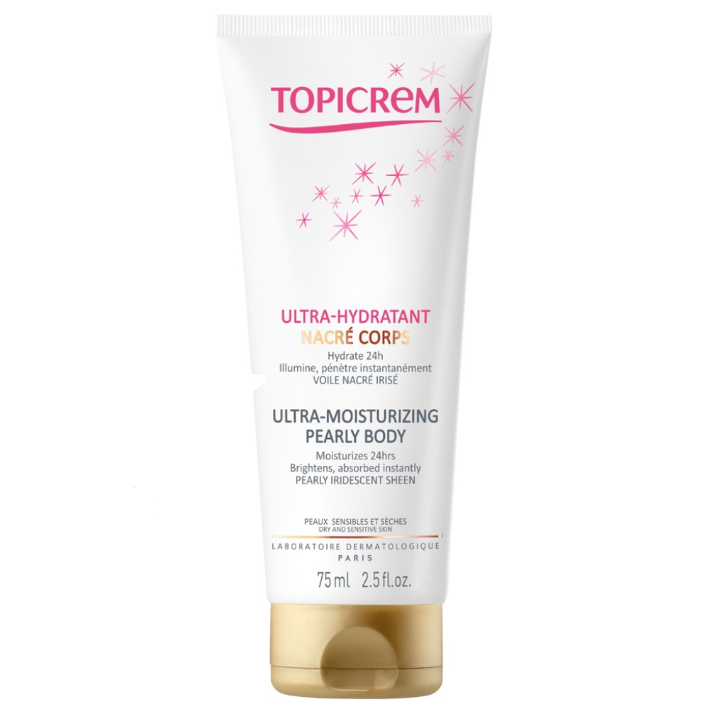Topicrem, Ultra Hydratant, Brightening & Illuminating, Daily, Body Lotion, 75 ml