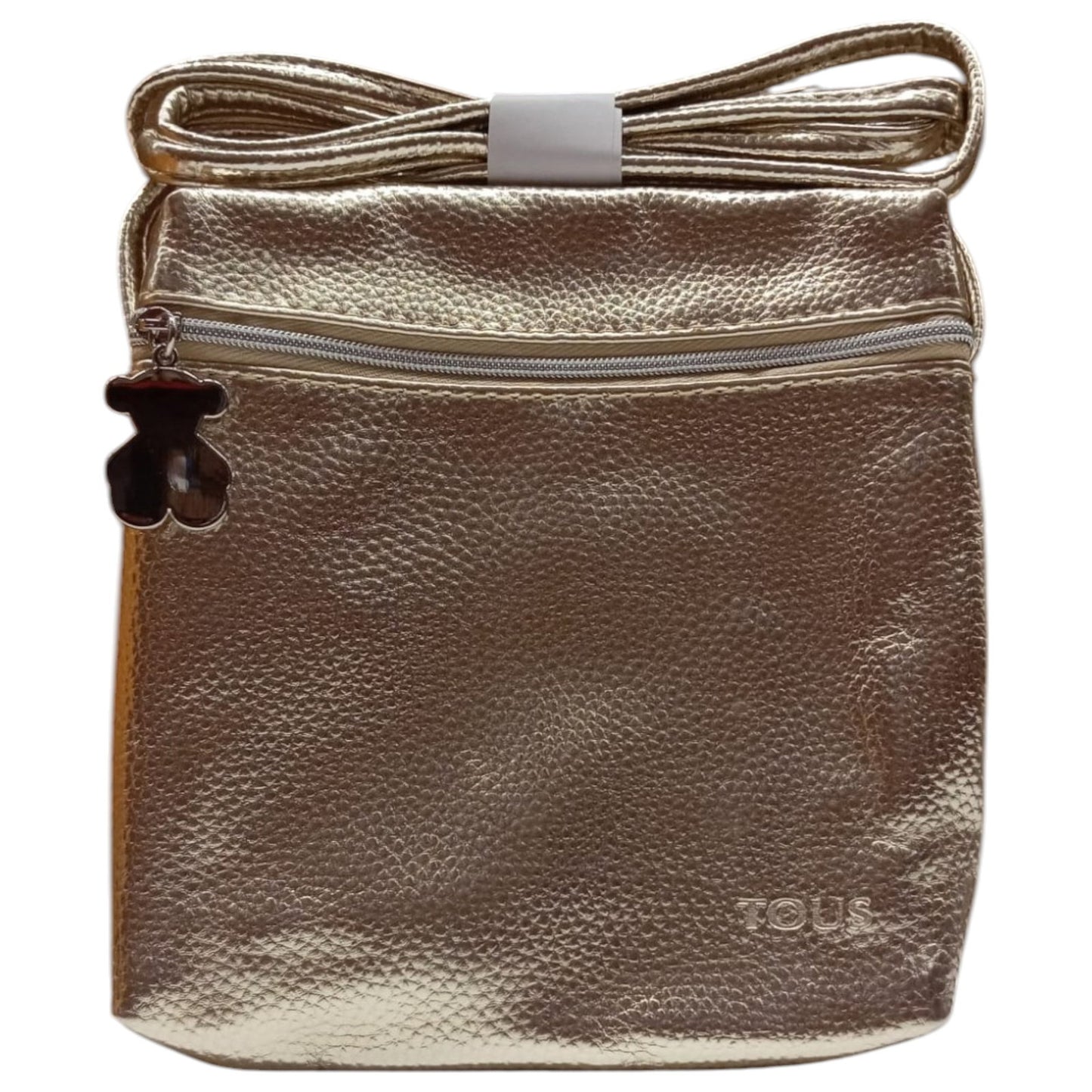 Tous, 15 Anniversary, Textile Bag, Shoulder Bag, Gold, For Women - view 2