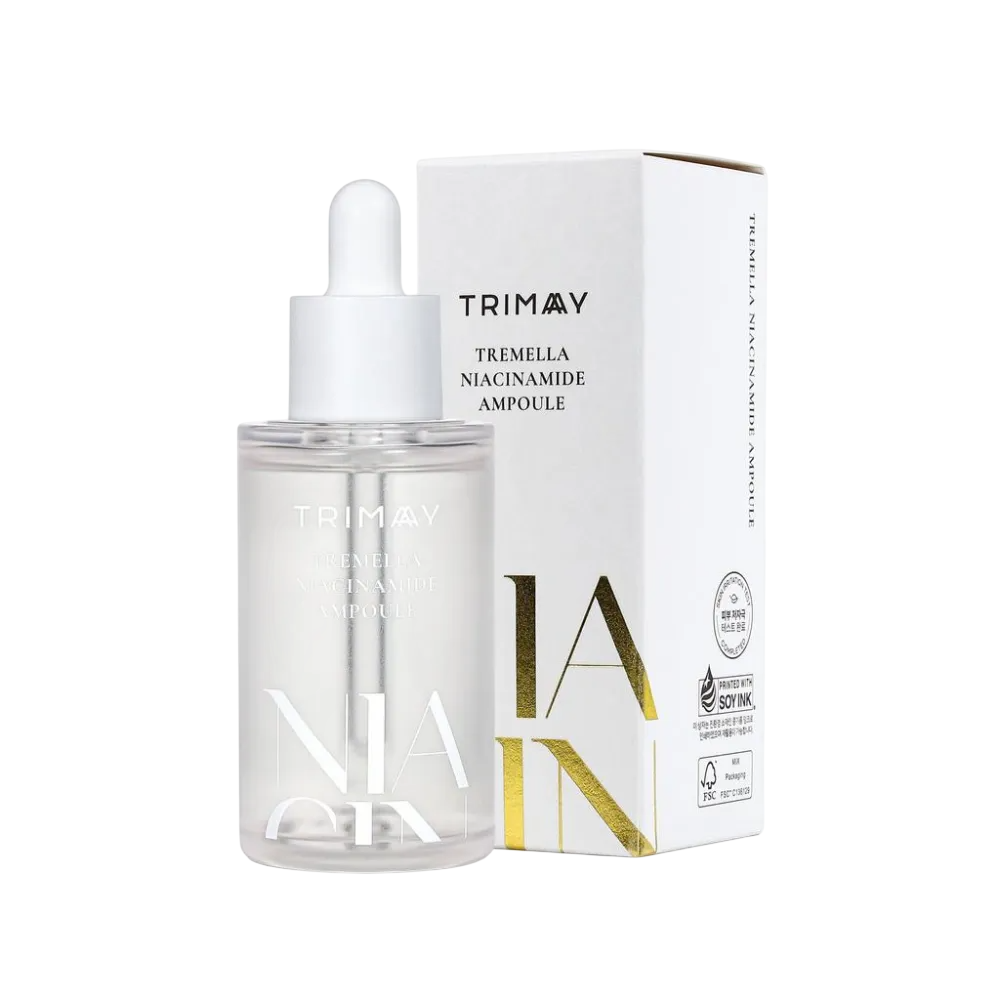 Trimay, Tremella Niacinamide Ampoule, Illuminating, Serum, For Face, 50 ml