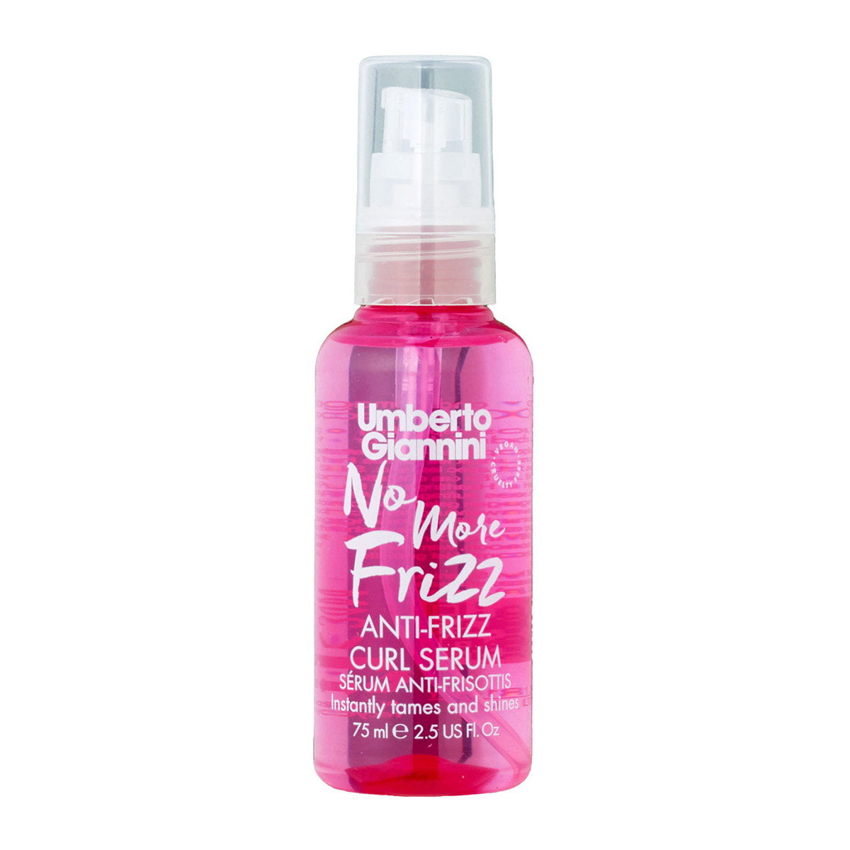 Umberto Giannini, No More Frizz, Hair Serum, Anti-Frizz & Shine, 75 ml