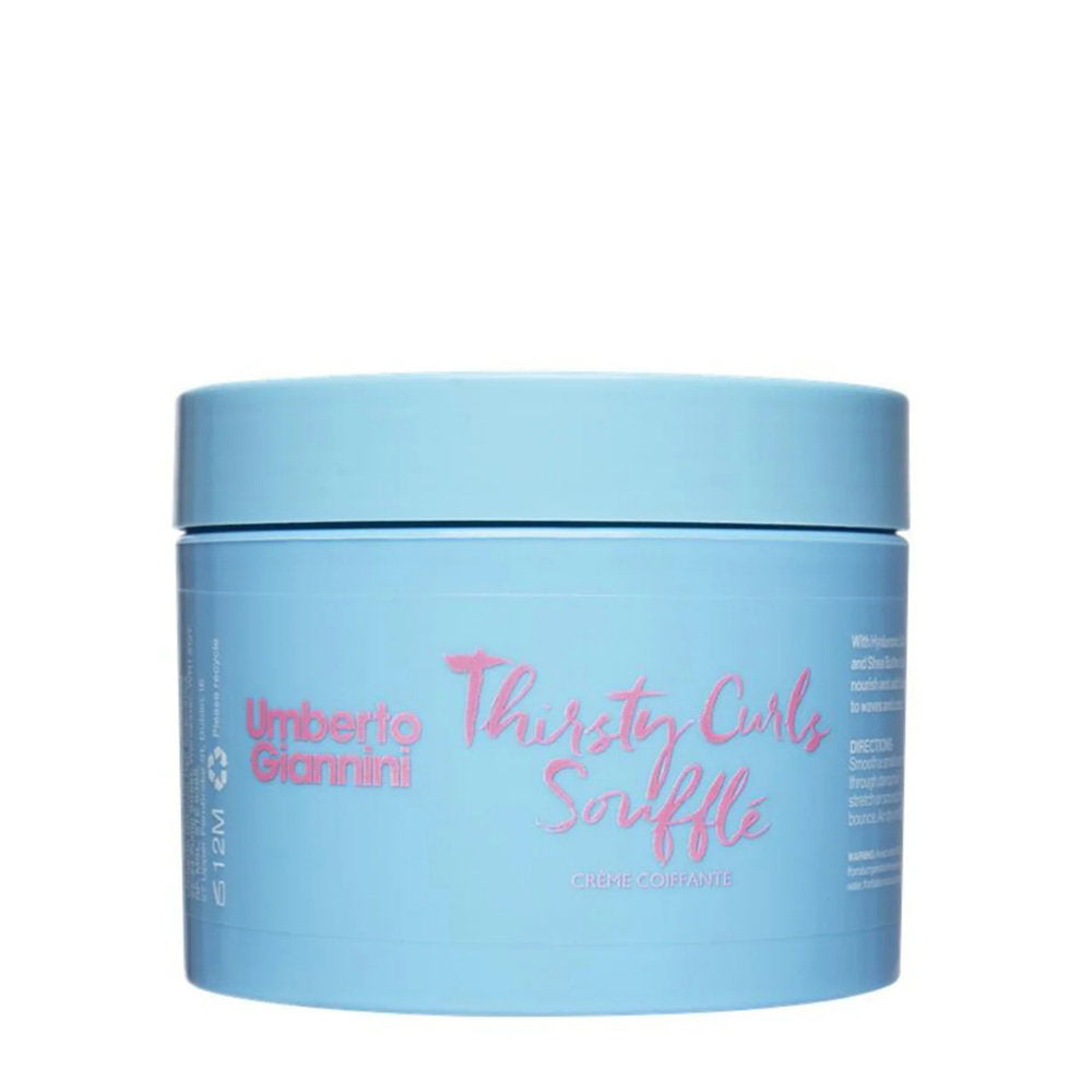Umberto Giannini, Thirsty Curls, Hair Leave-In Cream Treatment, Hydrating & Defining, 300 ml