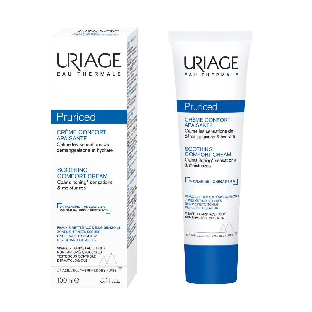 Uriage, Pruriced, Calming, Cream, For Face, 100 ml