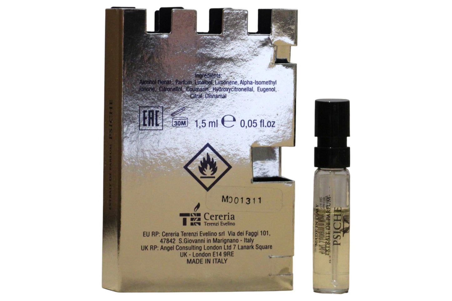 V Canto, Psiche, Extrait De Parfum, For Women, 1.5 ml *Vial