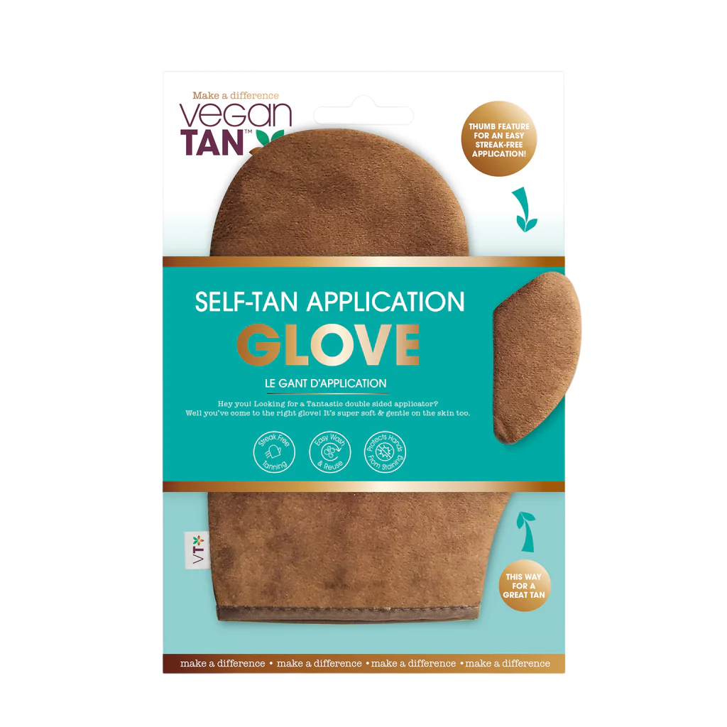 Vegan Tan, Luxury, Tanning Mitts, Brown