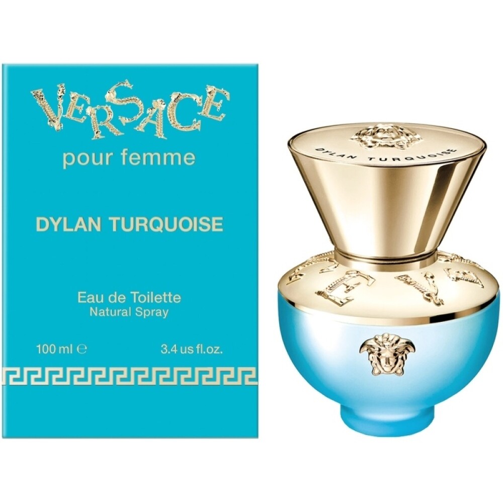 Versace, Dylan Turquoise, Eau De Toilette, For Women, 100 ml