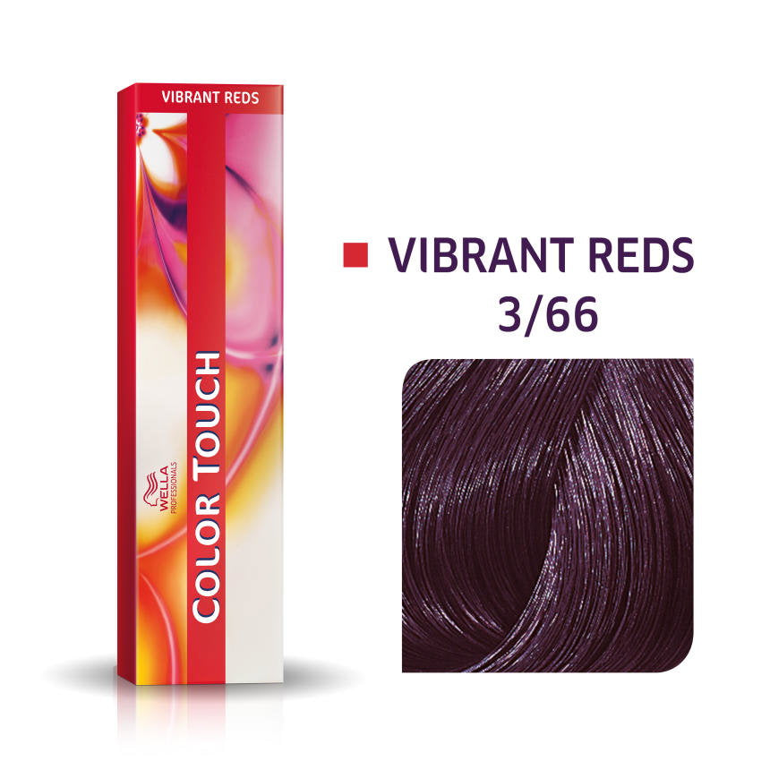 Wella Professionals, Color Touch, Ammonia-Free, Semi-Permanent Hair Dye, 3/66 Dark Brown Intensive - view 3