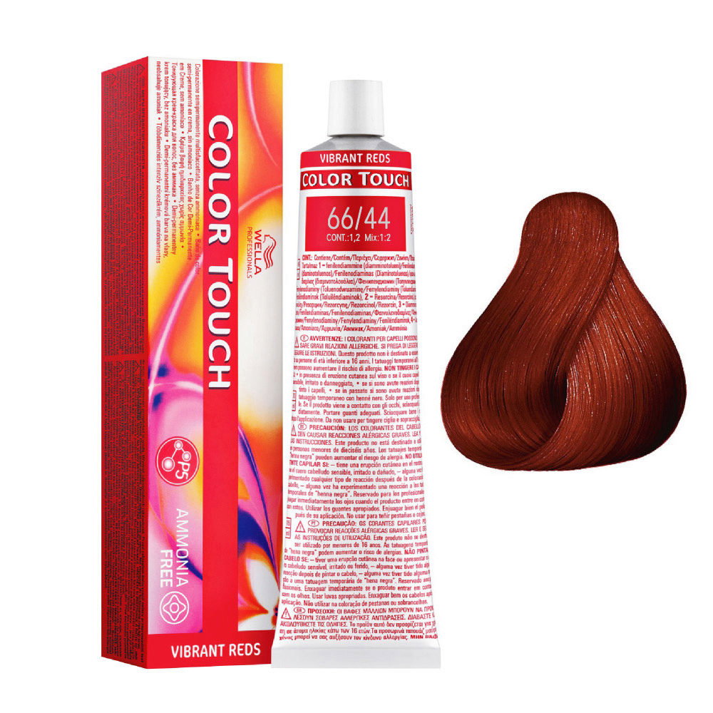 Wella Professionals, Color Touch, Ammonia-Free, Semi-Permanent Hair Dye, 66/44 Dark Blonde - view 2