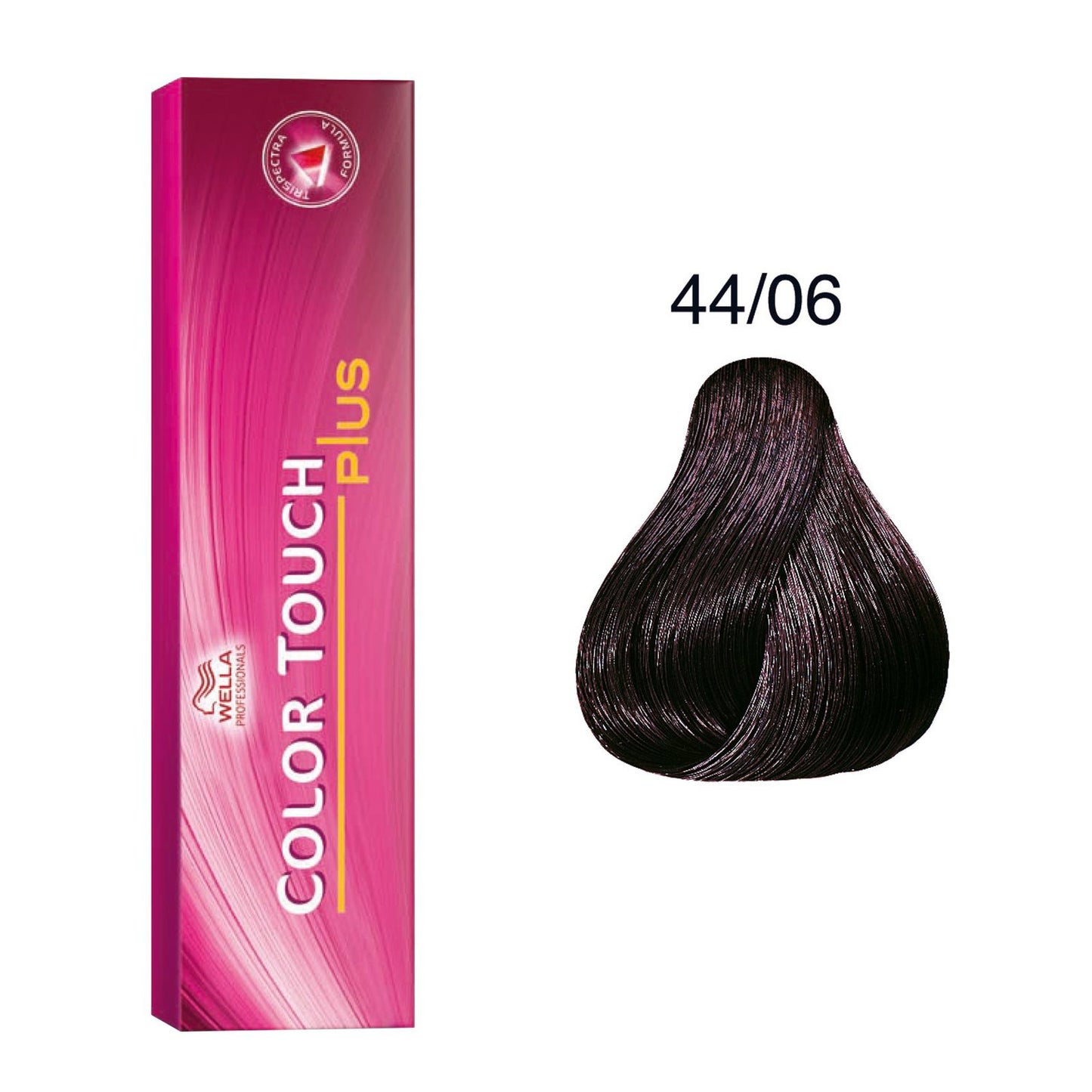 Wella Professionals, Color Touch Plus, Ammonia-Free, Semi-Permanent Hair Dye, 44/06 Intense Medium - view 2