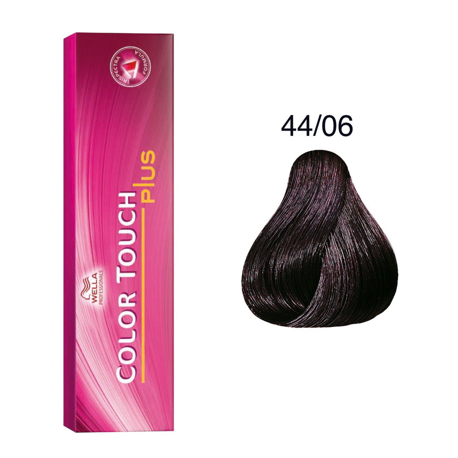 Wella Professionals, Color Touch Plus, Ammonia-Free, Semi-Permanent Hair Dye, 44/06 Intense Medium - view 2