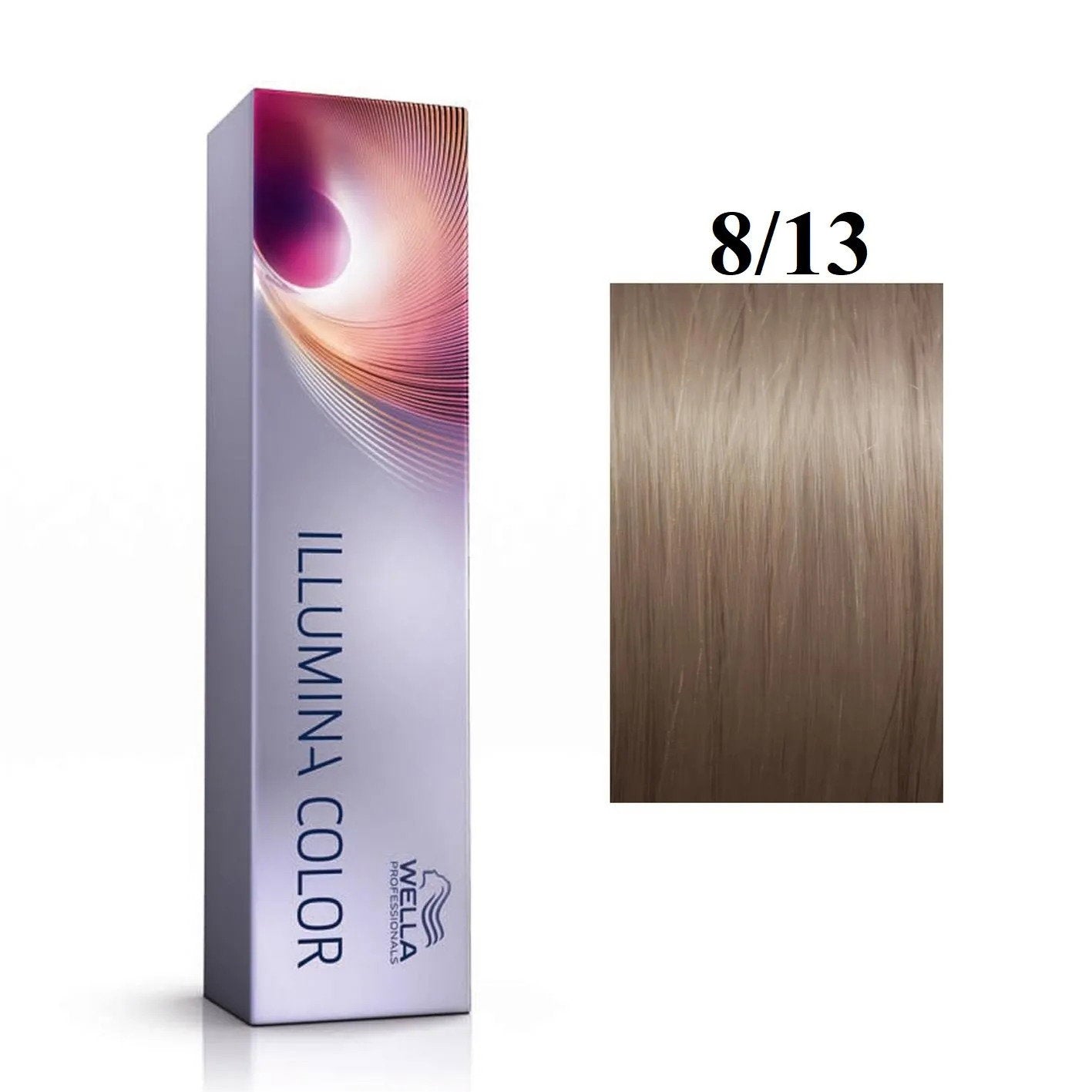 Wella Professionals, Illumina Color, Permanent Hair Dye, 8/13 Light Blonde Golden Ash, 60 ml - view 2