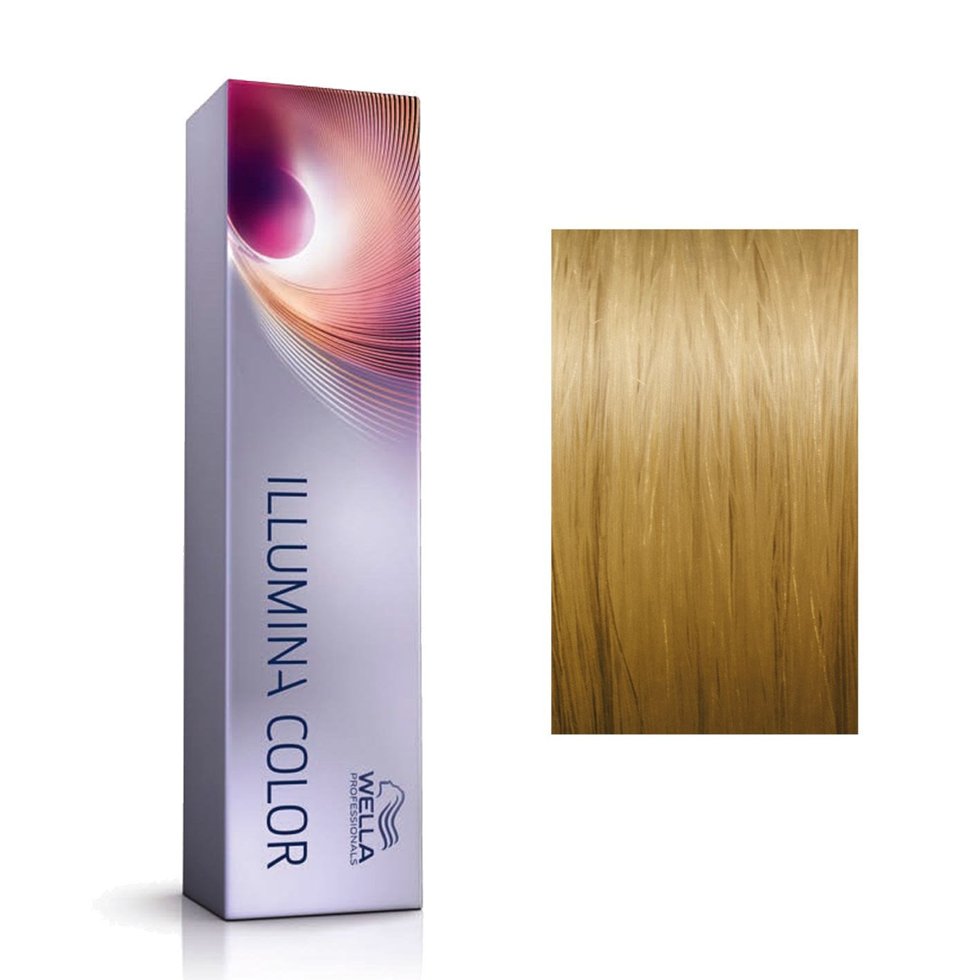 Wella Professionals, Illumina Color, Permanent Hair Dye, 8/38 Light Blonde Golden Blue, 60 ml - view 2