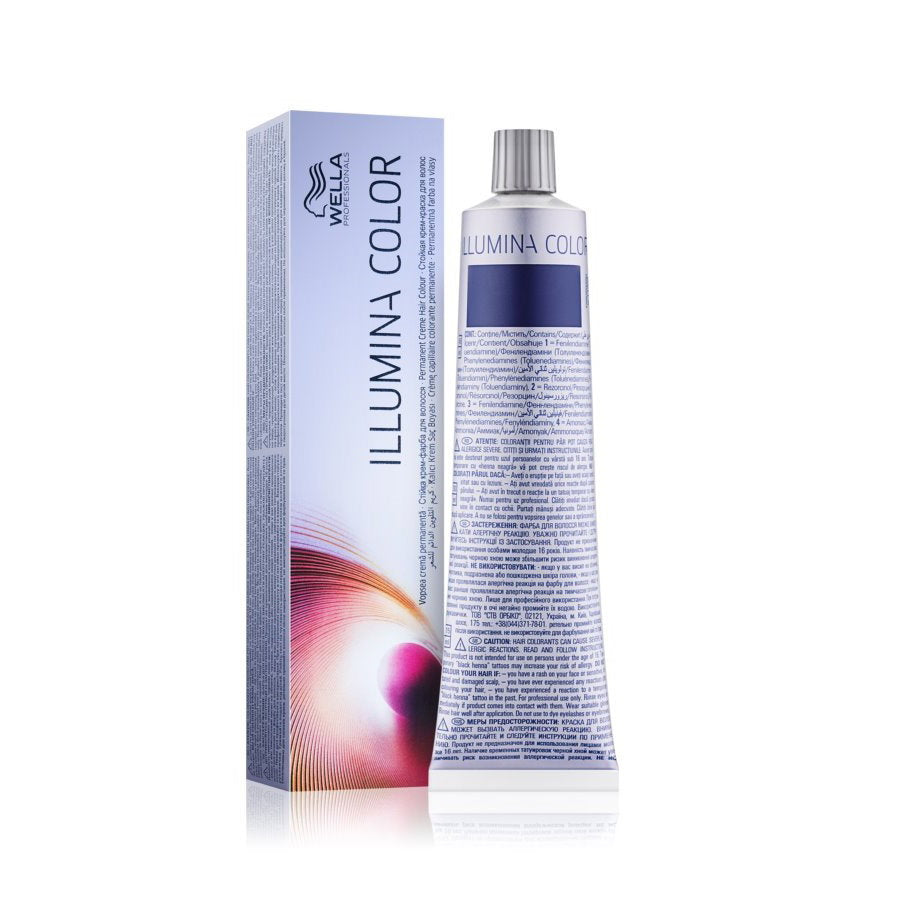 Wella Professionals, Illumina Color, Permanent Hair Dye, 9/7 Light Blonde Chestnut, 60 ml - view 2