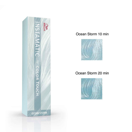 Wella Professionals, Instamatic By Color Touch, Ammonia-Free, Demi-Permanent Hair Dye,  Ocean Storm, 60 ml