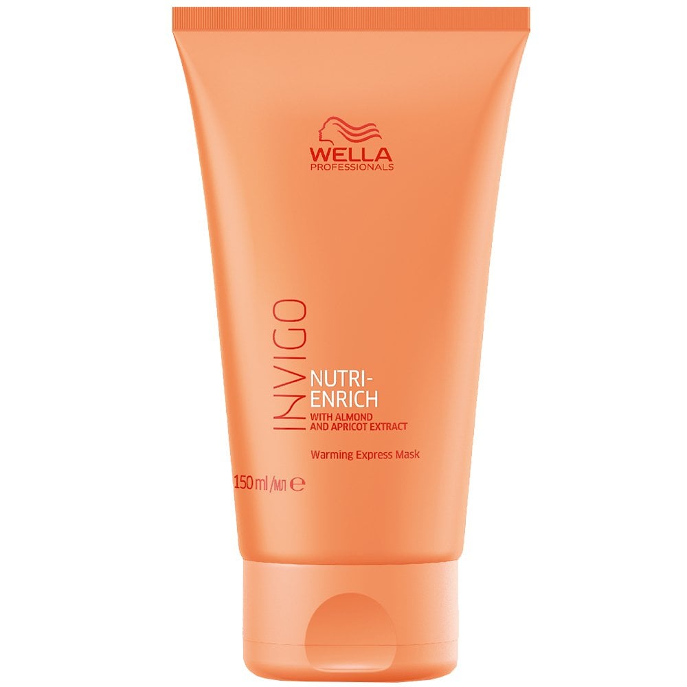 Wella Professionals, Invigo Nutri-Enrich, Almond And Apricot Extract, Hair Treatment Cream Mask, For Shine &