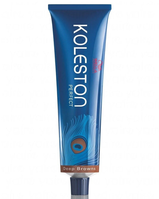 Wella Professionals, Koleston Perfect, Permanent Hair Dye, 5/73 Light Brown Gold Brown, 60 ml