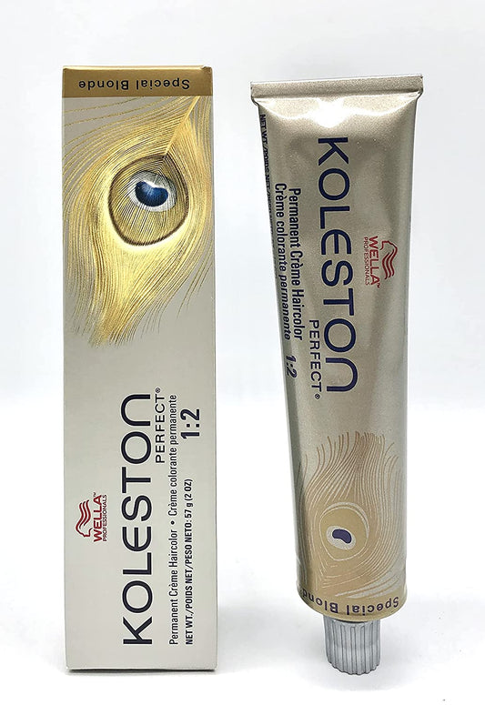 Wella Professionals, Koleston Perfect, Permanent Hair Dye, 12/17 Special Blonde Ash Brown, 60 ml