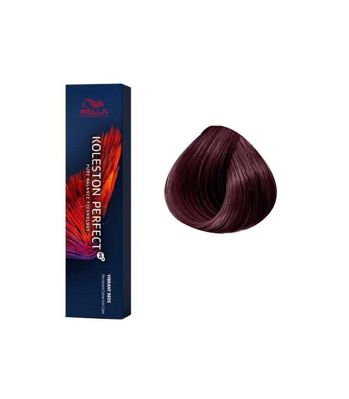 Wella Professionals, Koleston Perfect, Permanent Hair Dye, 33/55 Dark Chestnut Intense Mahogany - view 2