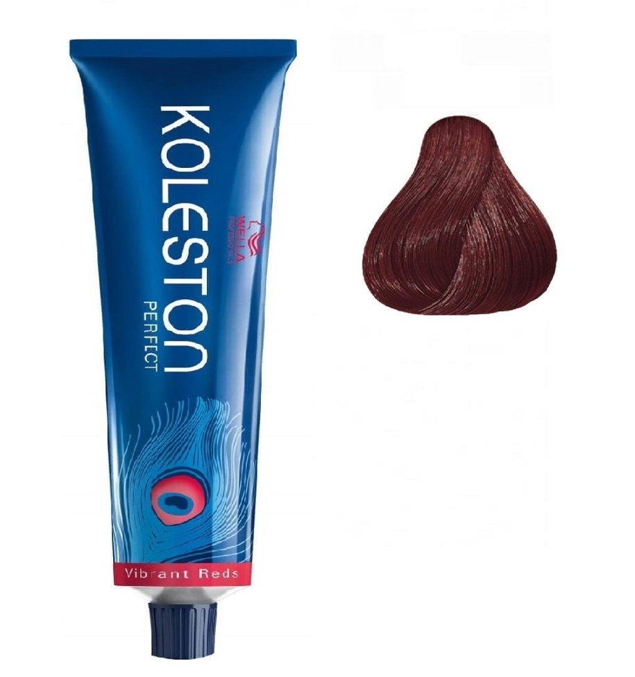 Wella Professionals, Koleston Perfect, Permanent Hair Dye, 55/55 Light Brown Intensive Mahogany Intensive, 60
